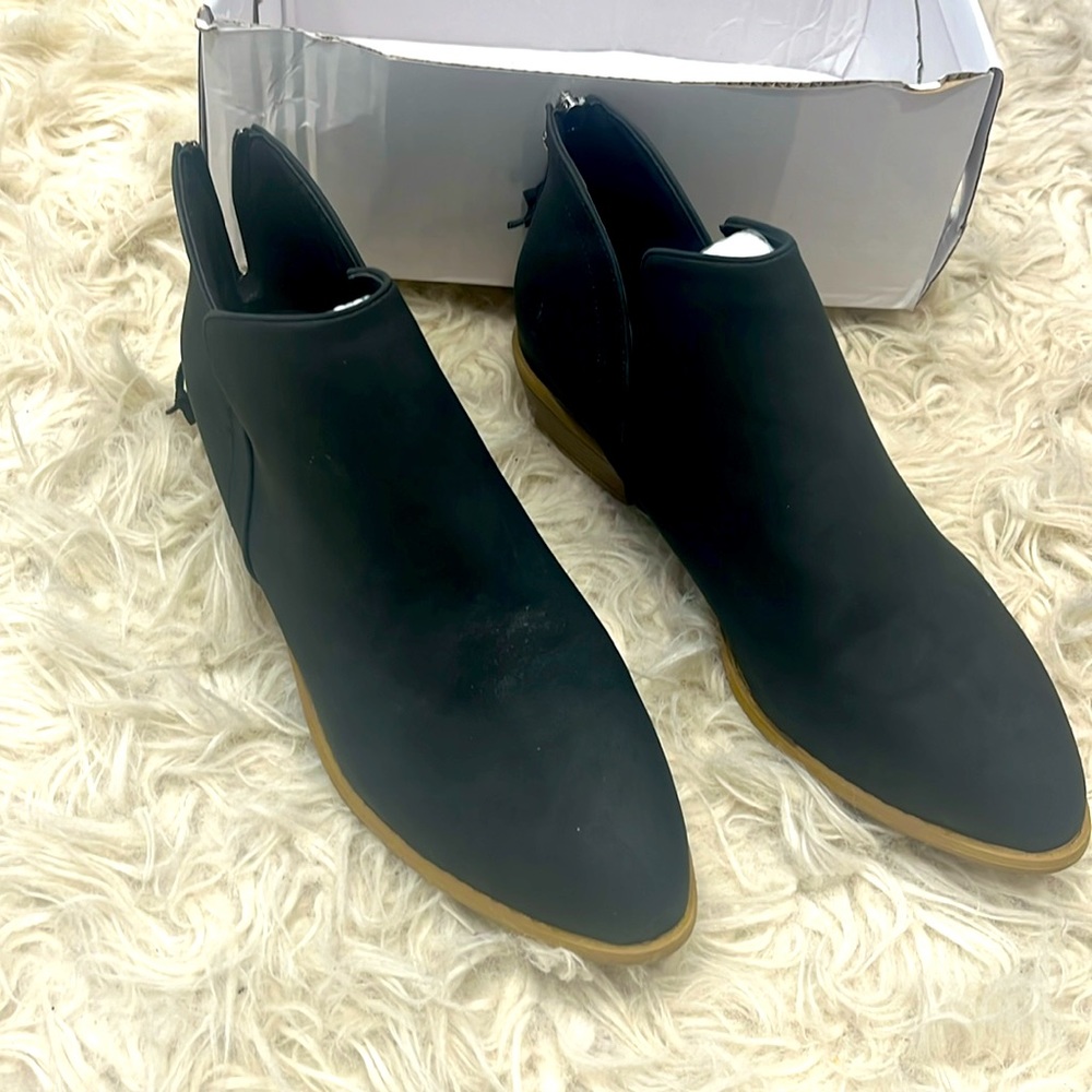 Black booties